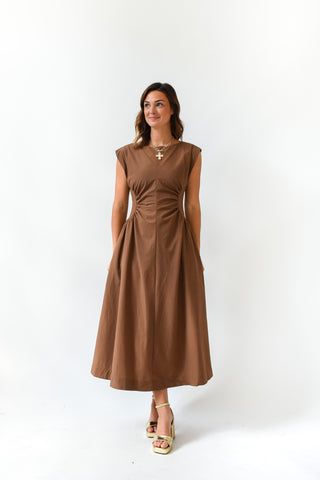 Espresso Yourself Midi Dress