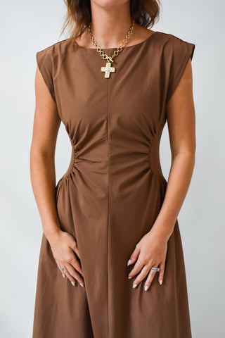 Espresso Yourself Midi Dress