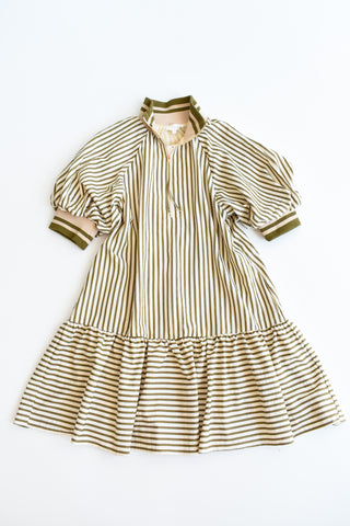 Simply Stripe-tacular Zip Front Dress