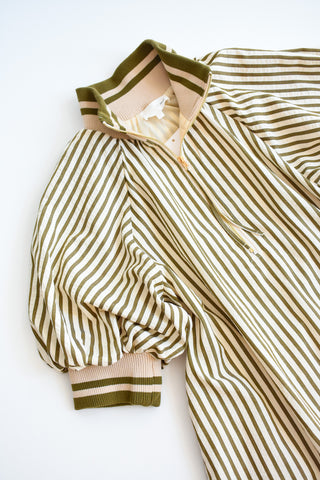 Simply Stripe-tacular Zip Front Dress