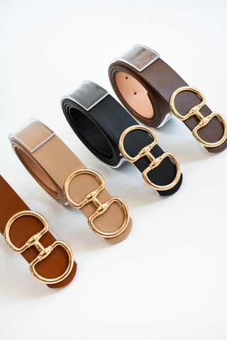 Double D Link Buckle Belt