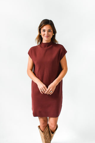 Mock & Awe Sweater Dress