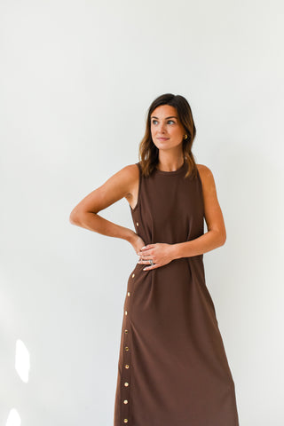 Button Me Beautiful Mid Dress