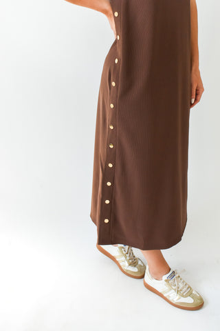 Button Me Beautiful Mid Dress
