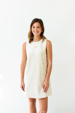 Made In Suede Dress with Crossbody