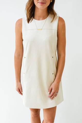 Made In Suede Dress with Crossbody