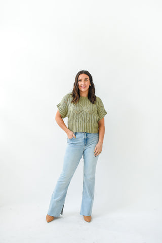 Stitch Perfect Short Sleeve Sweater