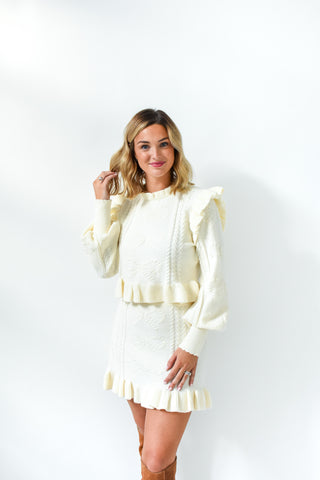 The Perfect Pair Sweater And Skirt Set