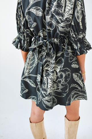 Petal Pusher Floral Dress