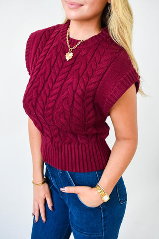 Wine About It Sweater Vest