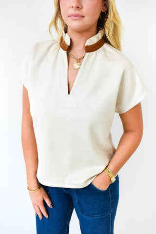 Sweet Like Suede Top