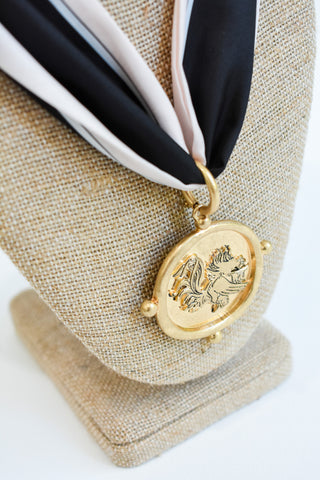 Gamecock Round Pendant
