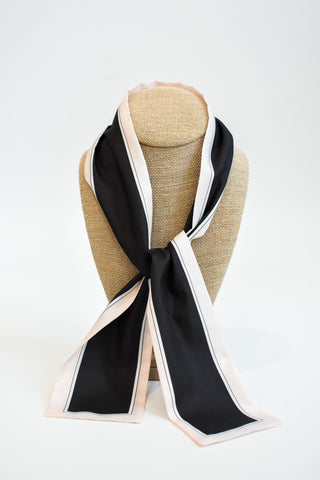 Solid Bordered Scarf