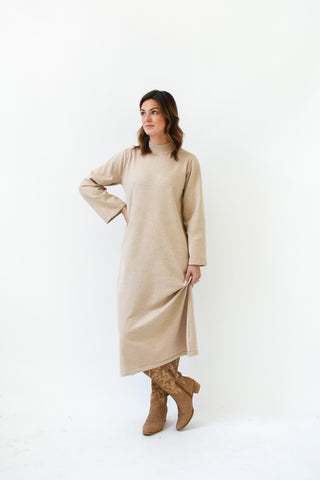 Sands Of Time Midi Sweater Dress