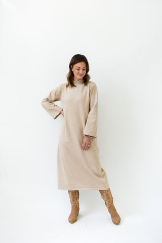 Sands Of Time Midi Sweater Dress