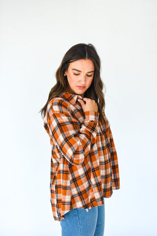 Rad in Plaid Flannel Shirt