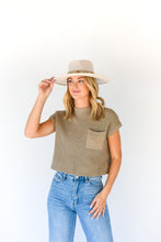 Load image into Gallery viewer, Chic Collection Embroidered Strap Hat
