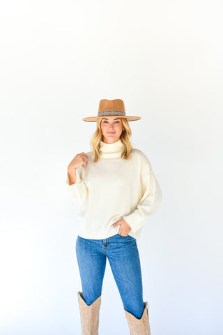 The Basic Type Turtleneck Sweater