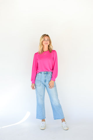 Dress Code Puff Sleeve Top