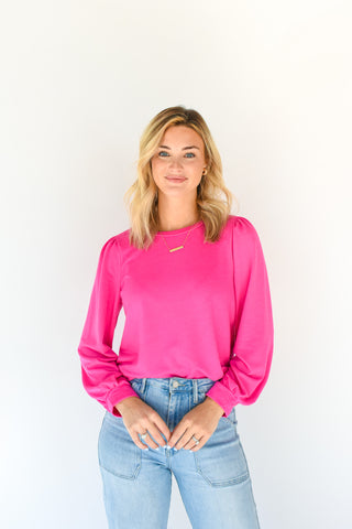 Dress Code Puff Sleeve Top