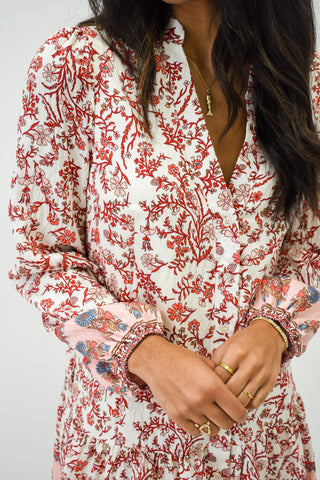 Boho Blooms Floral Print Dress