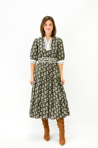 Bound To Bloom Floral Midi Dress