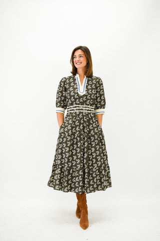 Bound To Bloom Floral Midi Dress