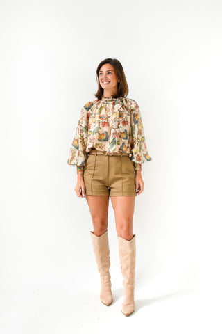 In Full Bloom Bow Top