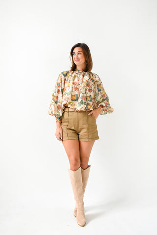 In Full Bloom Bow Top