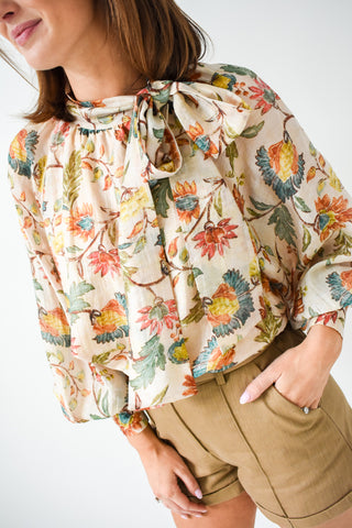 In Full Bloom Bow Top