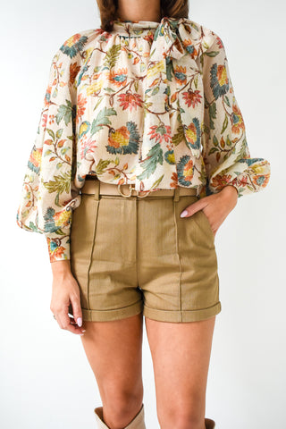 In Full Bloom Bow Top