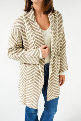 At An Angle Open Cardigan