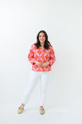 Tropical Glow Printed Top