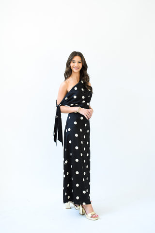 On The Dot Maxi Dress