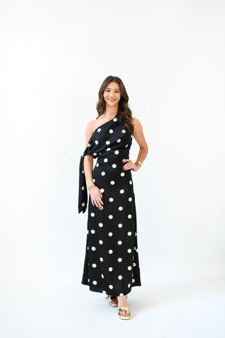 On The Dot Maxi Dress