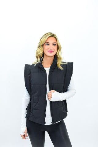 Modern Quilt Zip Up Vest