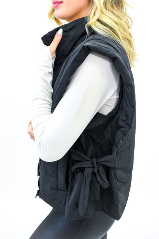 Modern Quilt Zip Up Vest