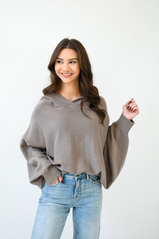 Karlie Cape Hoodie Sweater