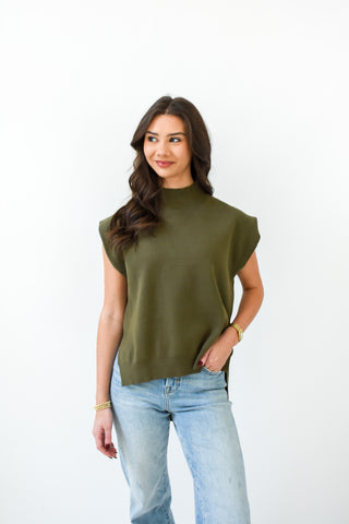 Soft Spot Sleeveless Sweater