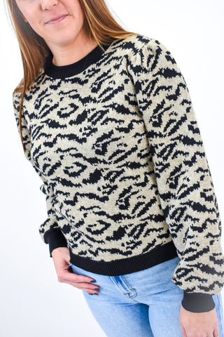 Drop A Print Sweater