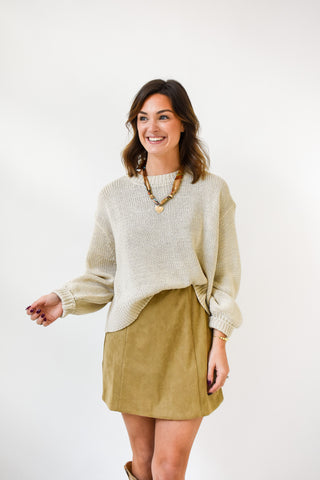 Cozy Does It Solid Sweater