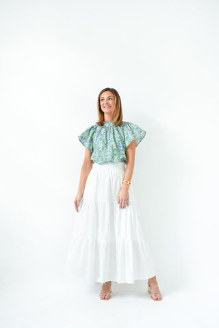 Kaleidoscope Vibes Abstract Top