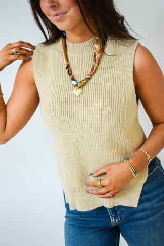Cozy Cuts Sweater Vest