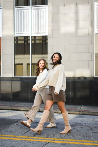 Check You Out Gingham Ruffle Pants