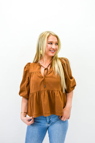 Flutter Fantasies Tiered Top