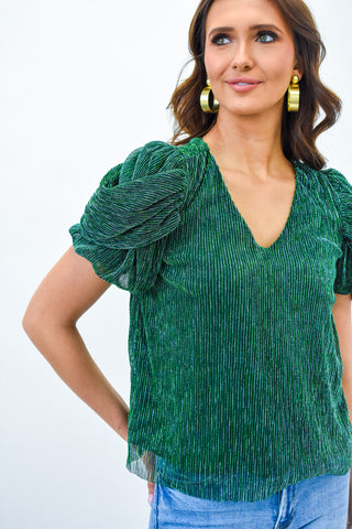 Tinsel Magic Blouse