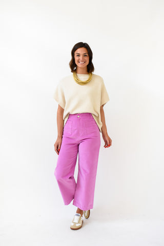 Feeling Grape Corduroy Pants