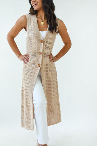 The Layer Player Midi Sweater Cardigan