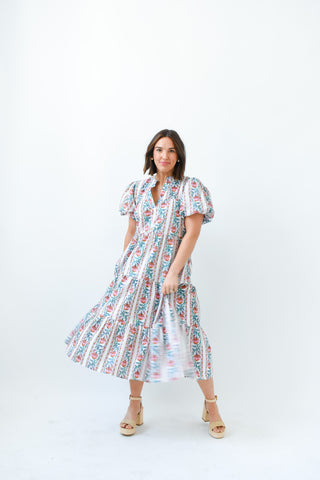 Feeling Fantastic Printed Midi Dress