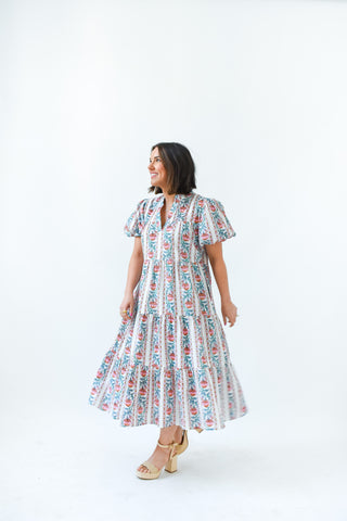 Feeling Fantastic Printed Midi Dress